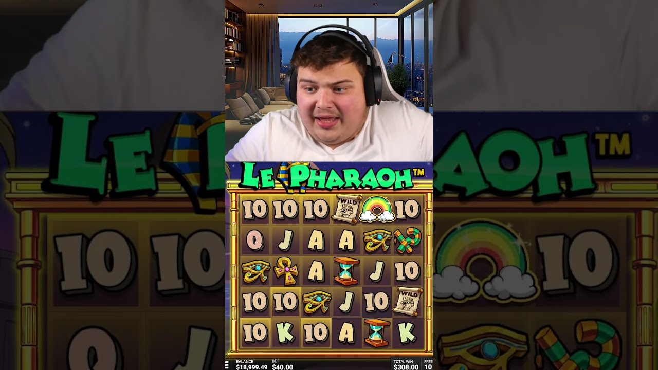 My Biggest EVER Le Pharaoh WIN... ($40,000)