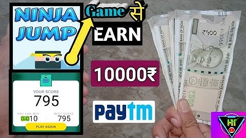 Mx Player Ninja Jump game !! Unlimited Score Of Ninja Jump hack ! Ninja Jump Game!| Ninja trick |!|