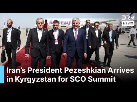 BREAKING: Iran’s President Masoud Pezeshkian Arrives in Kyrgyzstan for SCO Summit | AC1B
