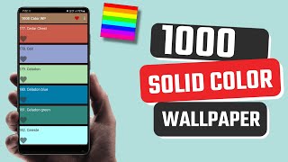 Aplikasi 1000 Wallpaper Warna Solid Terbaik untuk Android screenshot 2