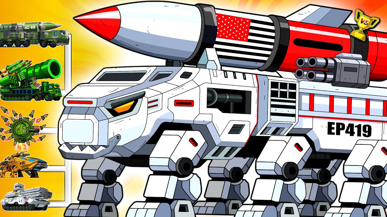 TITAN STRIKER EP419 Appears… The Walking Nuclear Fortress is Unstoppable!