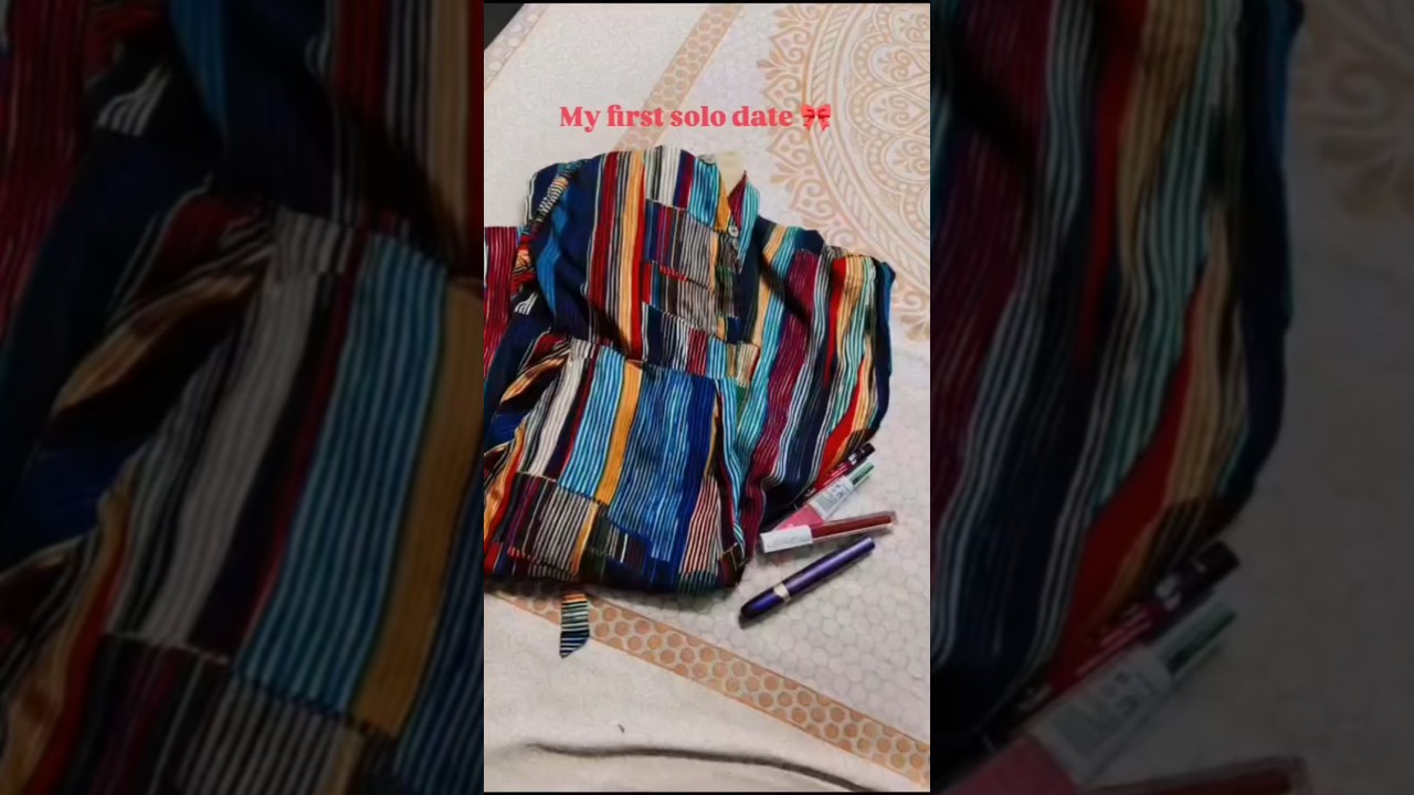 MY FIRST SOLO DATE 📅 