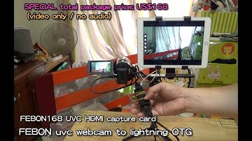 Turn iPhone/iPad Into hdmi Monitor For camera ( Sony camcorder GoPro hero5)