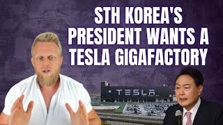 Tesla new Giga factory talks with Sth Korea - why it makes no sense!