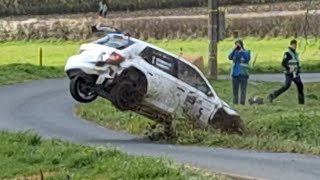 Rallye des Vignes de Régnié 2025 show mistakes crash