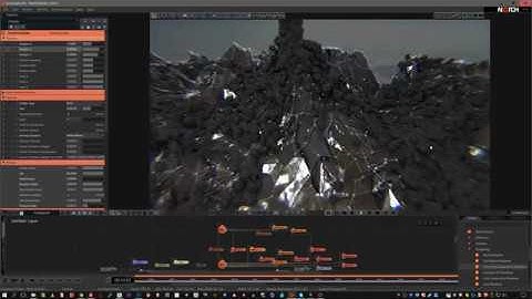 particles mesh renderer