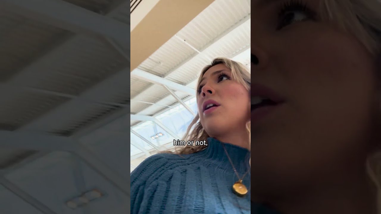 She Was Being Followed