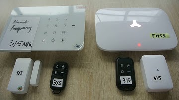 X1 FHSS Alarm System VS Normal frequency system