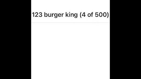 Ian - Burger King (Official Snippet)