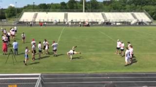 LHS c/o 2016 powderpuff cheerleaders