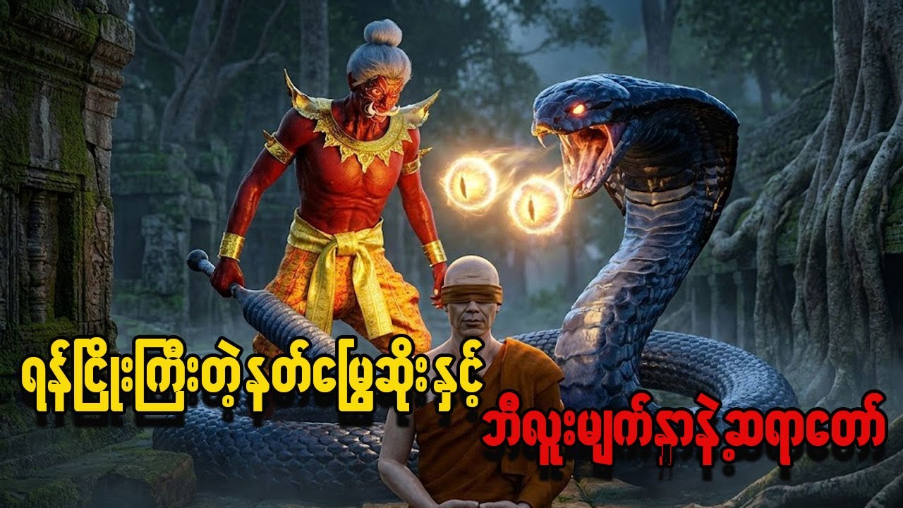 ဘီးလူးမျက်နှာ ဆရာတော်နှင့် နတ်မြွေဆိုး