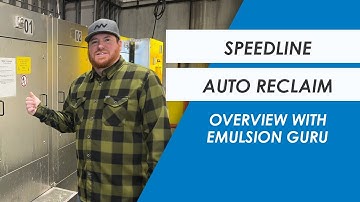 SpeedLine Auto Reclaim Overview | Chromaline Screen Print Products