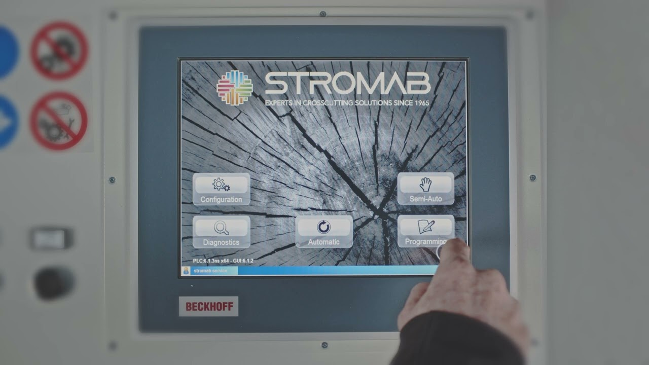 Stromab FAST500 High-Speed Automatic Push Feed Straight Crosscut Saw