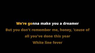 White line fever motorhead karaoke 