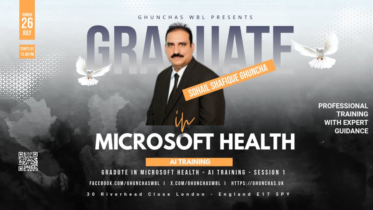 Ghunchas - Graduate in Microsoft Health | AI Training | Session 1