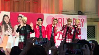 150929 M.A.P.6 (Girl's Day's Brother Group) Photo Time @ Odaiba Venus Fort