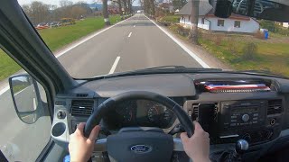 Ford Transit POV Towing Heavy Trailer (3300 kg / 7300 lbs)