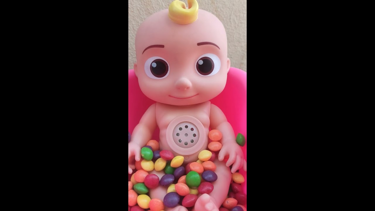 CUTE JJ S LAUGHING WHILE IN THE BATHTUB WITH M MS CANDY Mnm Shorts Youtubeshorts Shortvideo