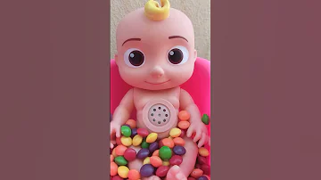 CUTE JJ S LAUGHING WHILE IN THE BATHTUB WITH M MS CANDY Mnm Shorts Youtubeshorts Shortvideo 