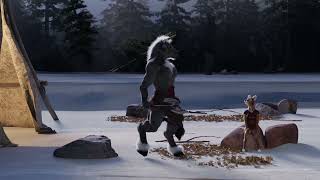 Minotaur Leaves Camp | Short Blender Animation