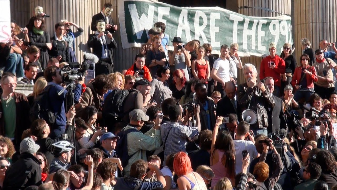 Clashes And Arrests At Start Of Occupy London Stock Exchange