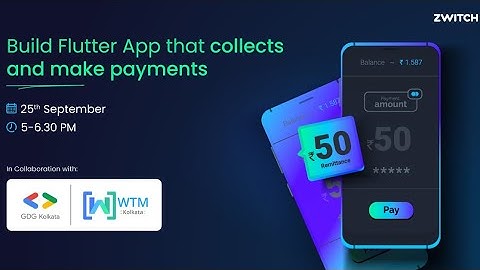 Build an ePOS Flutter App (with GDG & WTM Kolkata)