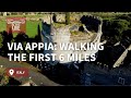 Walking ancient romes via appia antica