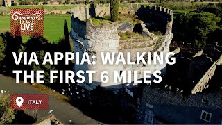 Walking Ancient Rome's via Appia Antica