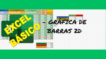 06. EXCEL BÁSICO   GRÁFICA BARRAS 2D