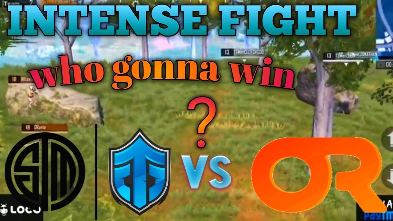 ORANGE ROCK VS TSM-ENTITY😍 || BEST LAST CIRCLE FIGHT 💙💙 || INTENSE MATCH EVER