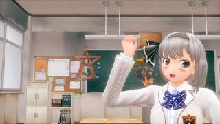 【東方MMD】スカート忘れて登校する妖夢【紳士向け】