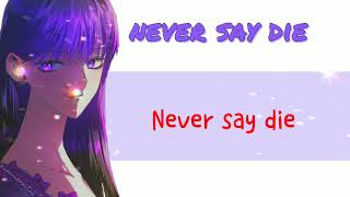 Neoni  Never Say Die S  I Want To Be You Just For A Day    