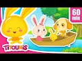 Bateau sur l&#39;eau +60min de Comptines | Chansons avec les Titounis | French Nursery Rhymes