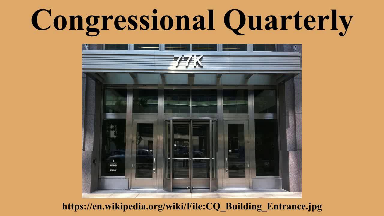 Congressional Quarterly