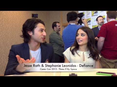 Comic Con News: Jesse Rath & Stephanie Leonidas Talk Defiance & Aliens