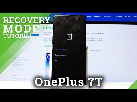 How to Enter Recovery Mode in OnePlus 7T