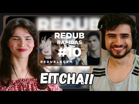 REACT Redub Rápidas #10 (Paródia Redublagem) - Pabollo