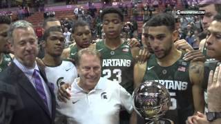 Michigan State wins the 2015 Wooden Legacy Tournament