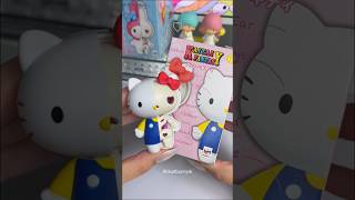 unbox this cute but creepy hello kitty figure with me 🦴💕✨ #sanrio #cute #hellokitty #unboxing