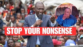 WAJINGA WALISHA!!!PRESIDENT RUTO POINTMAN CONFRONT FORMER PRESIDENT UHURU KENYATTA ON EXPOSSED HIM
