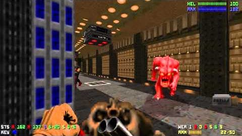 [DOOM 2] Hellbound MAP 08 UV max in 7:36 by Veinen