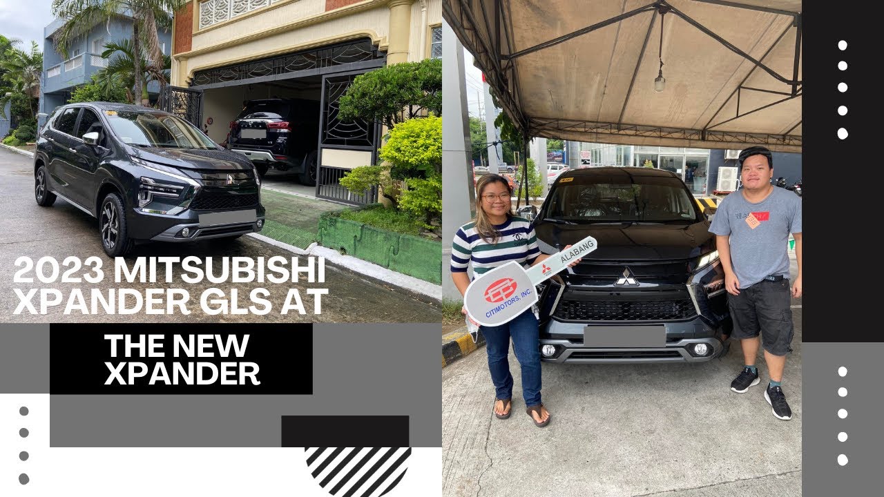 Meet our new ride 2023 Mitsubishi Xpander GLS AT Graphite Gray