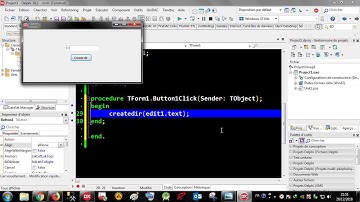 Delphi Trick 011 - Create folder