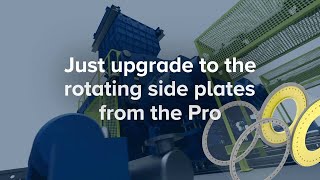 HPGR Pro High Pressure Grinding Roll - Rotating Side Plates