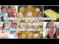 Albóndigas de pollo y verduritas(especial niños) / Novedades sobre las opos