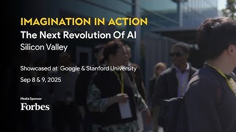 The Next Revolution In AI: Silicon Valley | Imagination In Action