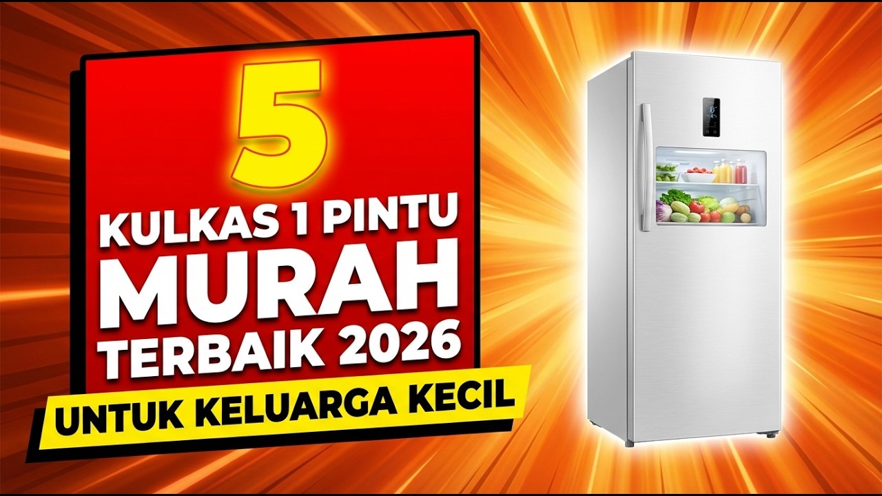 5 kulkas 1 pintu murah terbaik 2026 untuk Keluarga Kecil