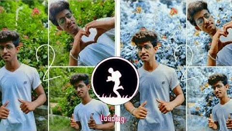 3D LUT photo editing || Background colour change effect ||