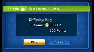 TriPeaks - August 11, 2026 - Microsoft Daily Challenge - Solitaire screenshot 5