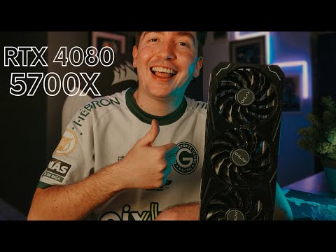 5700X COM RTX 4080 VALE A PENA  - TESTE DESEMPENHO CYBERPUNK